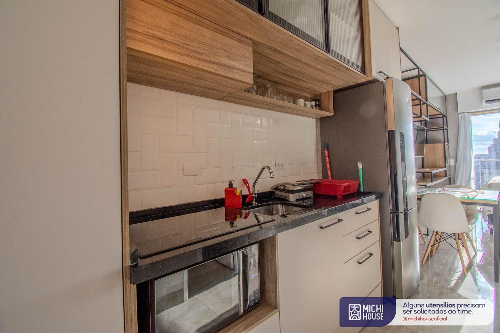 Appartamento Maravilhoso Studio Pinheiros Ac/Wf Vista Incrivel San Paolo Esterno foto